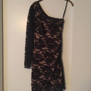 Black Lace Bebe Dress size Small